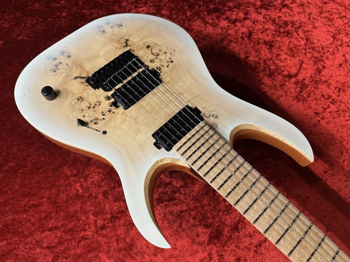 Duvell Elite 7 V24 -Trans Natural White Burst Satine