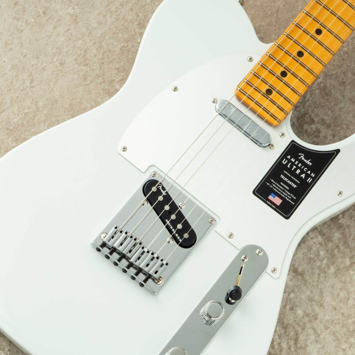 Fender American Ultra telecaster ケース付け Fender USA American Ultra II Telecaster (Ultraburst/Maple