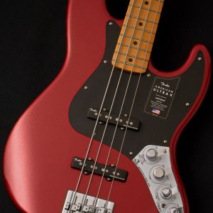 中古　ベースギター　赤 Squier by FENDER (スクワイア バイ フェンダー) エレキベース