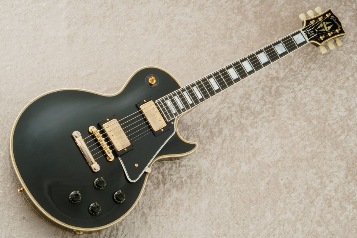 1957 Les Paul Custom 2-Pickups Reissue VOS -Black Beauty