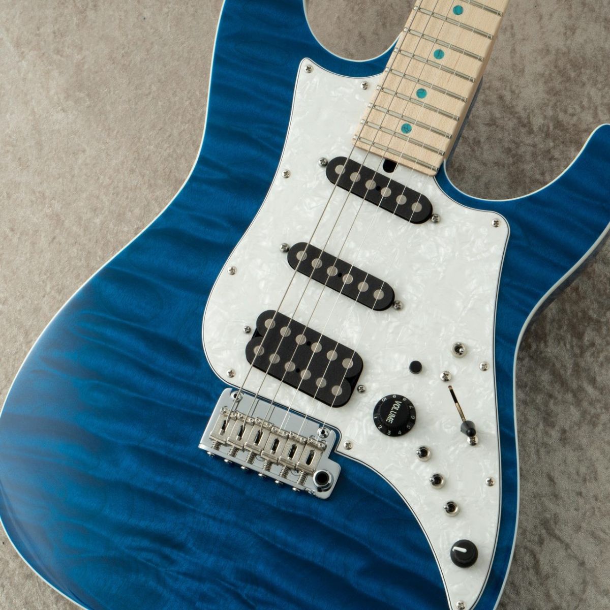 Studio Elite w/Quilt Maple -Transparent Blue- | 【クロサワ楽器店