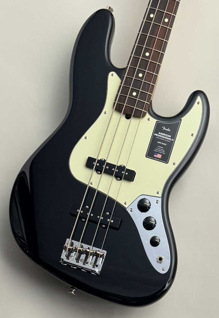 USA American Professional Ⅱ Jazz Bass -Black/Rosewood 