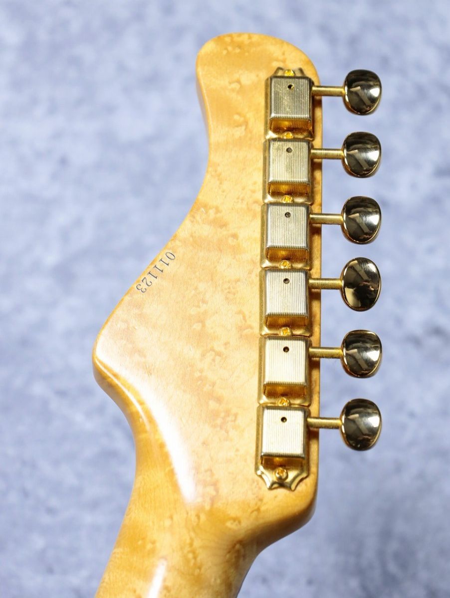 ギター Red house General S Medium Aged General S/SSH Alder Flame Neck Medium Aged ~Black Over Lake