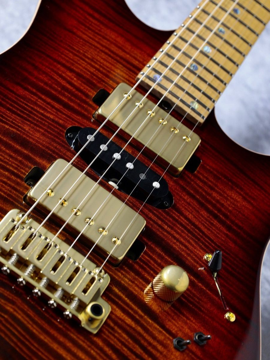 DST-Pro24 Exotic Flame Maple ~Tiger Eye Burst~ 032983 | 【クロサワ