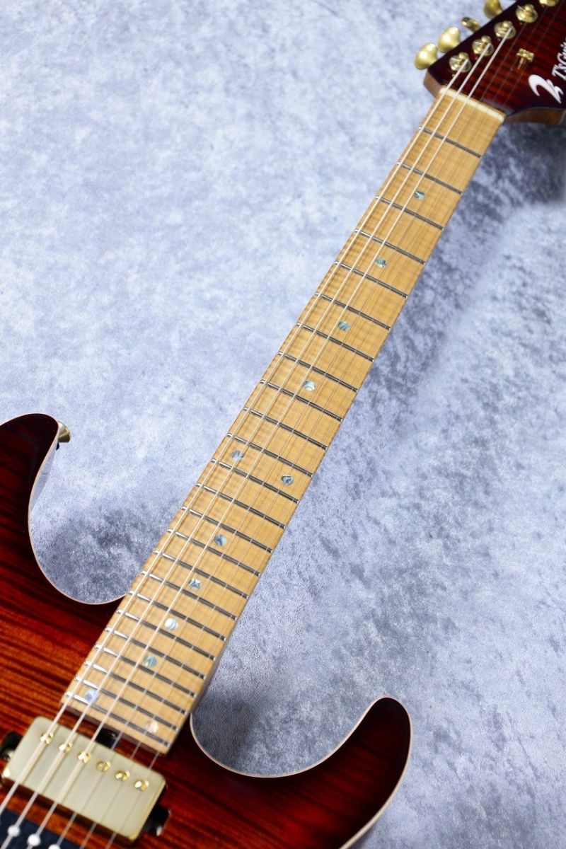 DST-Pro24 Exotic Flame Maple ~Tiger Eye Burst~ 032983 | 【クロサワ