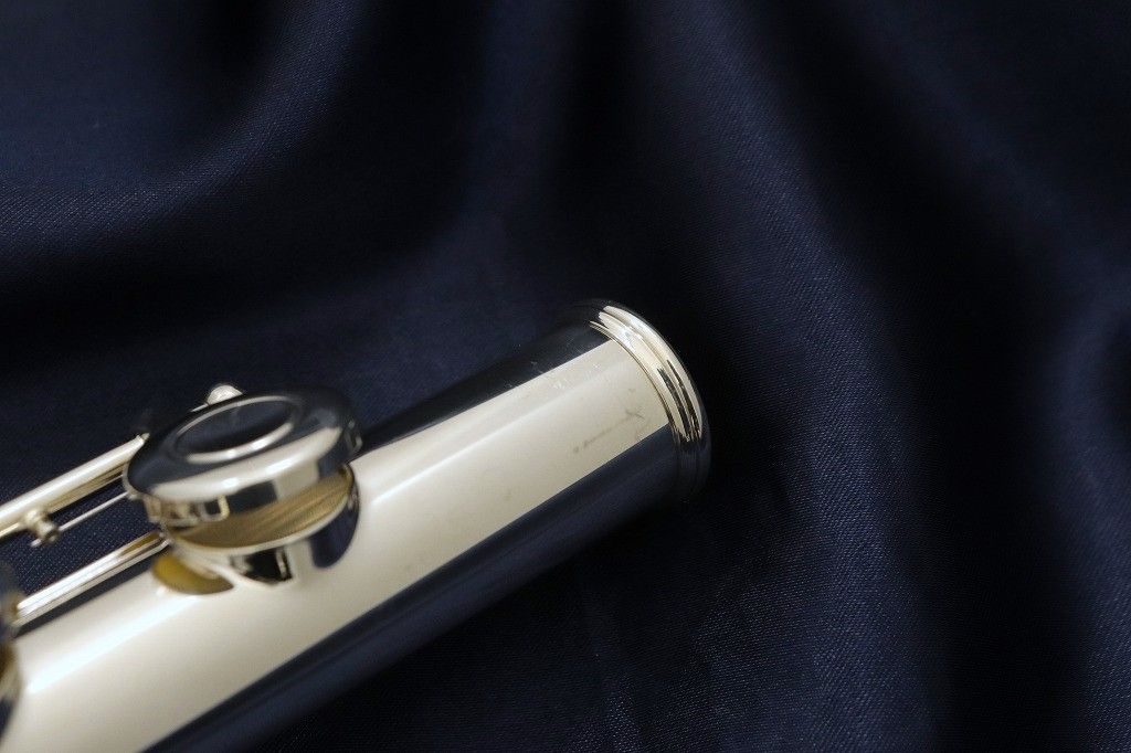 美品 メンテナンス済 頭部管銀製（頭部管＋リッププレート）フルート