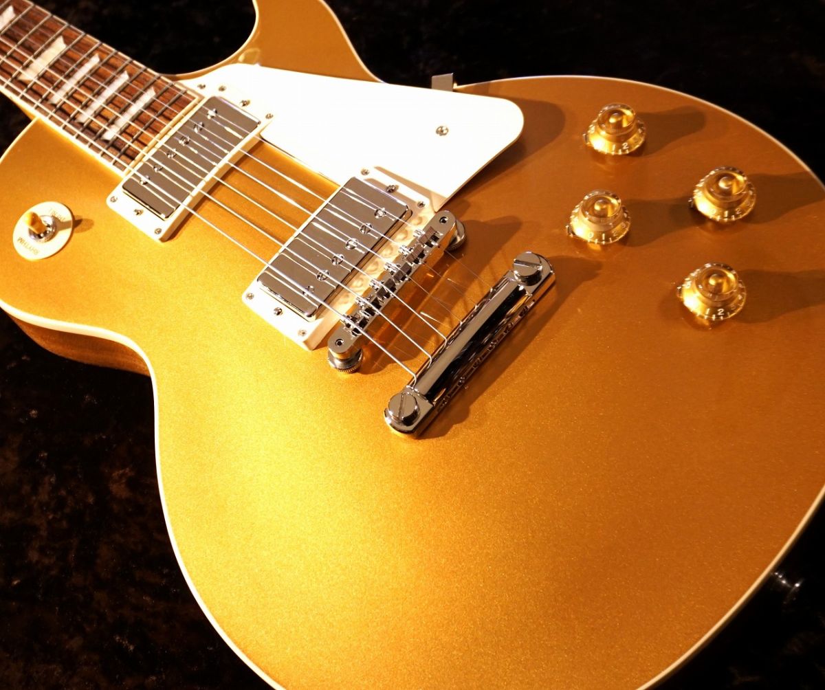 ギター Gibson Les Paul Standard Gold Top 1976 Gibson Les Paul Standard Goldtop ~Rare~ | Guitar Chimp