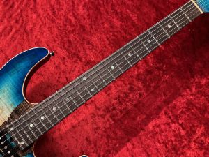 美品t's guitars dst24 custom order T's Guitars DST-Pro 24 Custom Whale Blue Burst 2018 中古