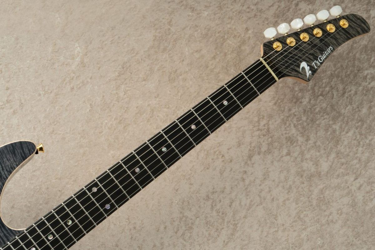 DST-Pro 24 Exotic Flame Maple -Trans Black- | 【クロサワ楽器店