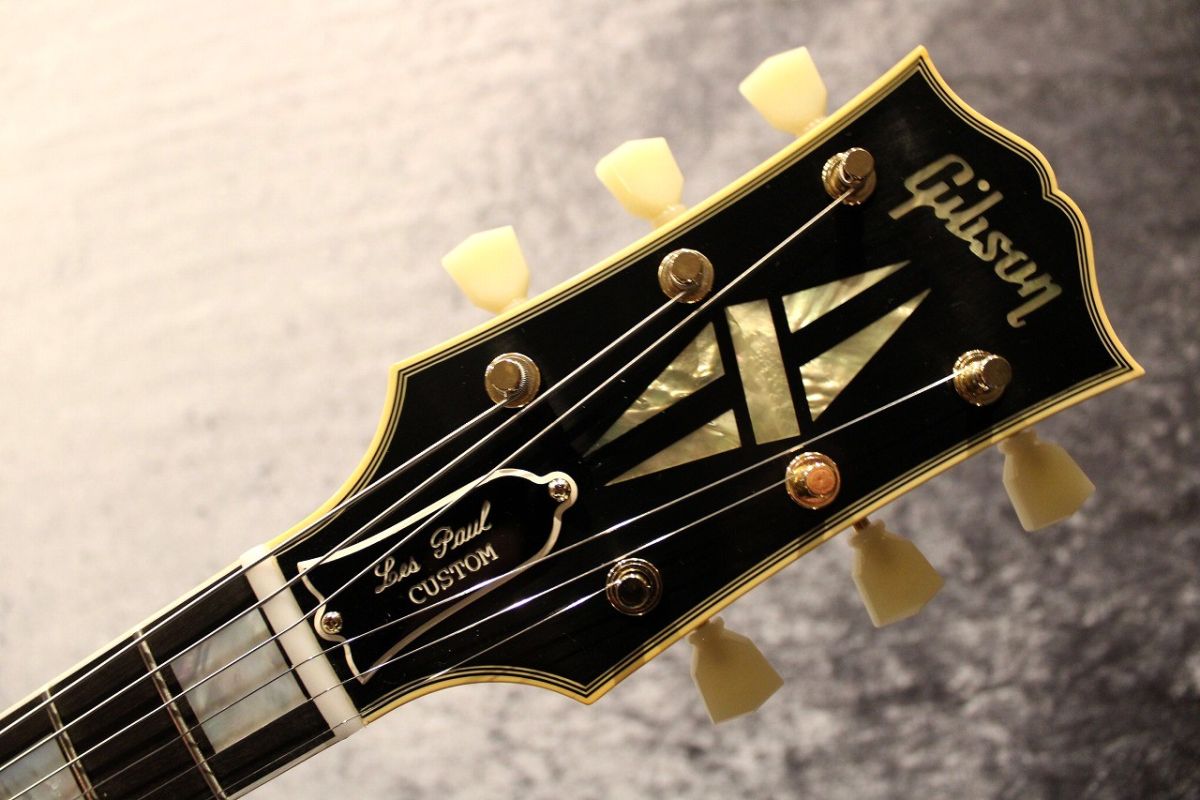 1957 Les Paul Custom Reissue 2-Pickup Ebony VOS #742522