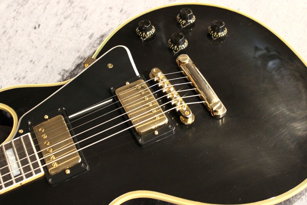 1957 Les Paul Custom Reissue 2-Pickup Ebony VOS #742522