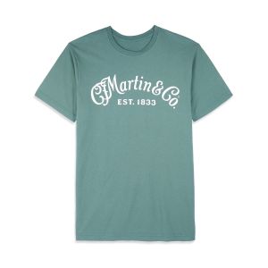 Martin LOGO T-SHIRT Basil Lサイズ [18CM0220L] 【マーティンギター・公式グッズ取扱店】