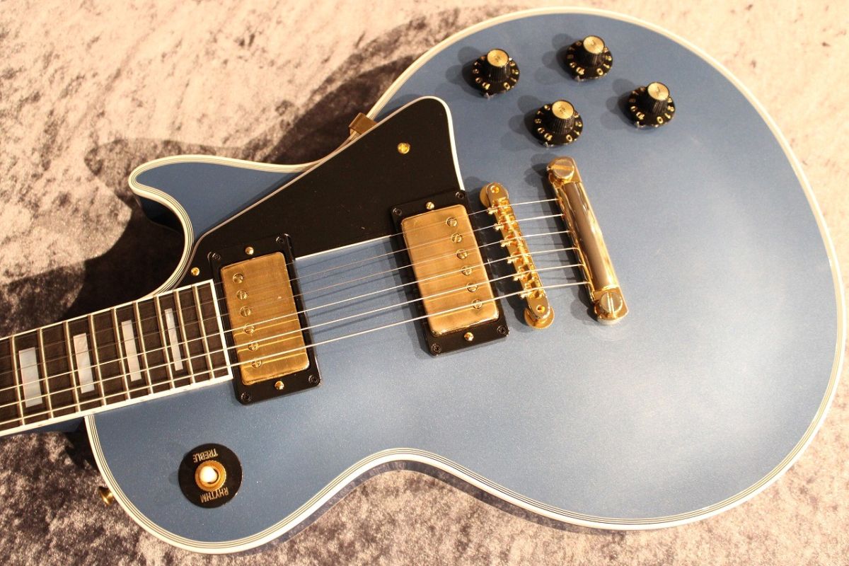 ギター GibsonLesPaulClassiPremiumPlus TransBlue Japan Limited Run 1968 Les Paul Custom Ebony Fingerboard All