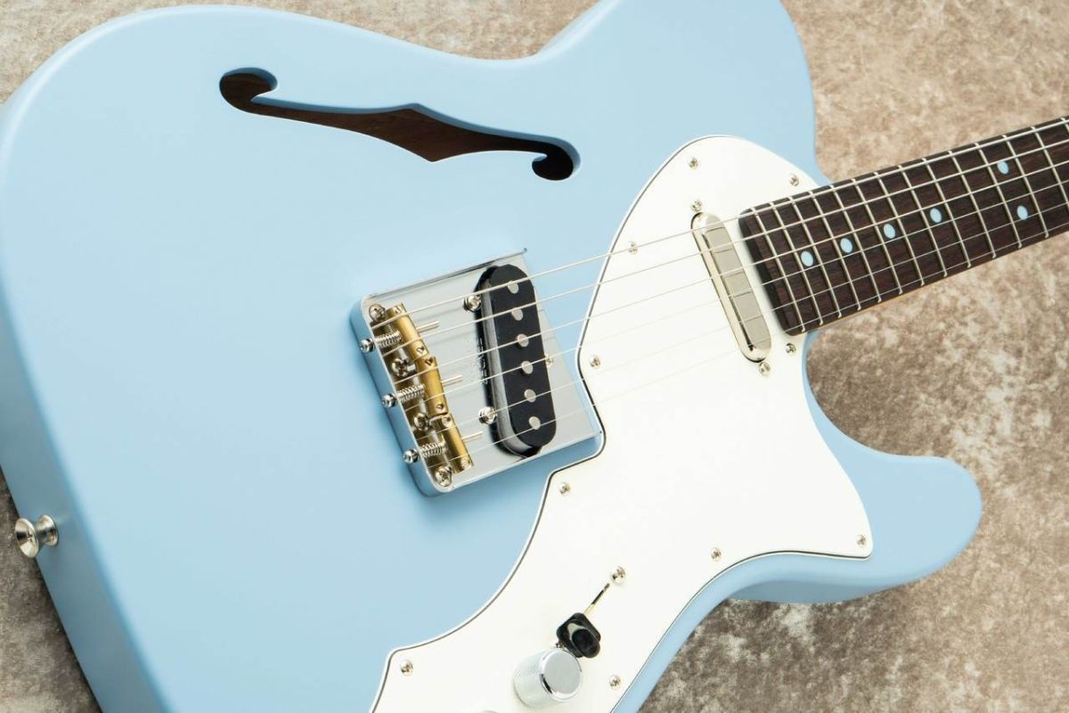 Made in Japan Limited Kusumi Color Telecaster Thinline -Kusumi