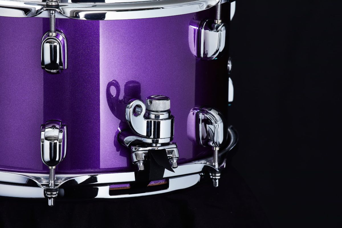 S.L.P. MOD BUBINGA LIMITED SNARE DRUM – CLAY AESCHLIMAN