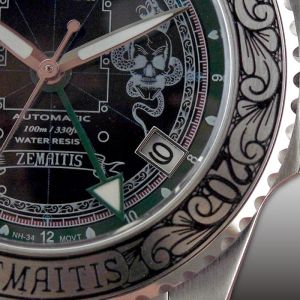 【やま】腕時計 アネリー ダニッシュ・スター 34㎜ BOX付き 2サイズ】QUARTZ MODEL クオーツモデル／カーネリアン（アゲート