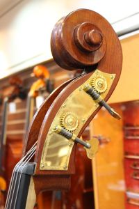 GLIGA 3/4 GemsⅡ Gamba F.Back コントラバス　ケース付 Gliga GemsⅡ Gamba Shape&Carved Back 3/4 | 【クロサワ楽器店