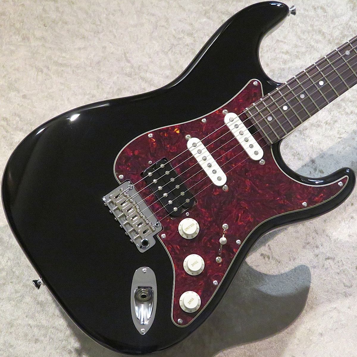 Saito S-622CS HSS Carrot Orange Electric Guitar - Musamaailma
