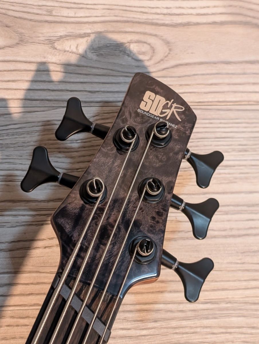 Ibanez SRMS805 美品 Ibanez Bass Workshop SRMS805 Multi-Scale Bass Guitar - Brown