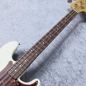 1966 Precision Bass Journeyman Relic - Aged Olympic White