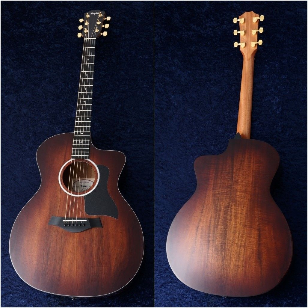 【ケース・保証書あり】Taylor 224ce-Koa DLX エレアコギター 224ce-K DLX Hawaiian Koa Acoustic-Electric Guitar | Taylor