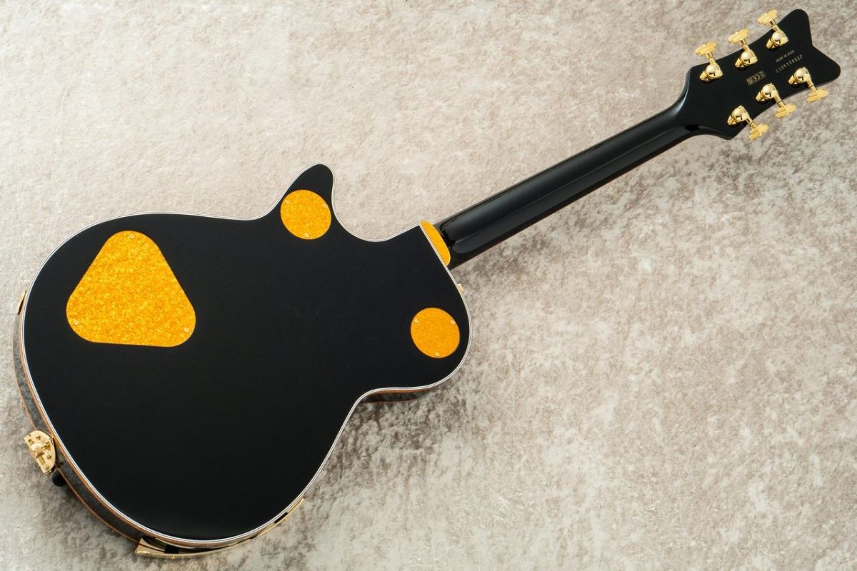 G6134TG FSR Penguin with String-Thru Bigsby -Black
