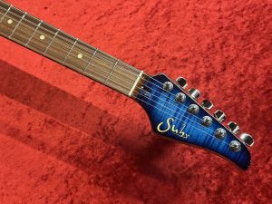 ギター Suhr Standard Plus Whale Blue Burst Suhr Standard Plus - Faded Trans Whale Blue Burst #6704