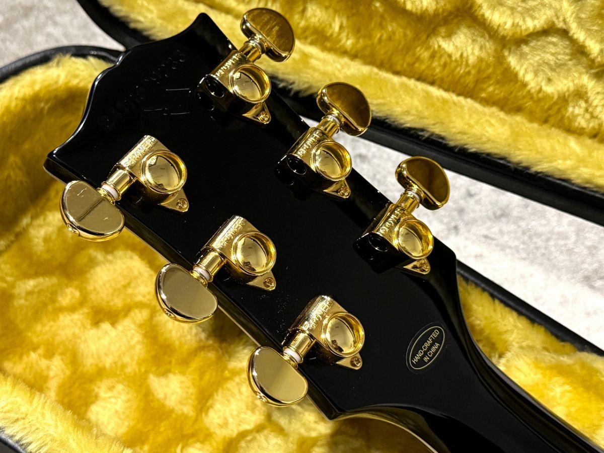 ギター Inspired by Gibson Custom LesPaul Custom Inspired by Gibson Custom Les Paul Custom ~Ebony