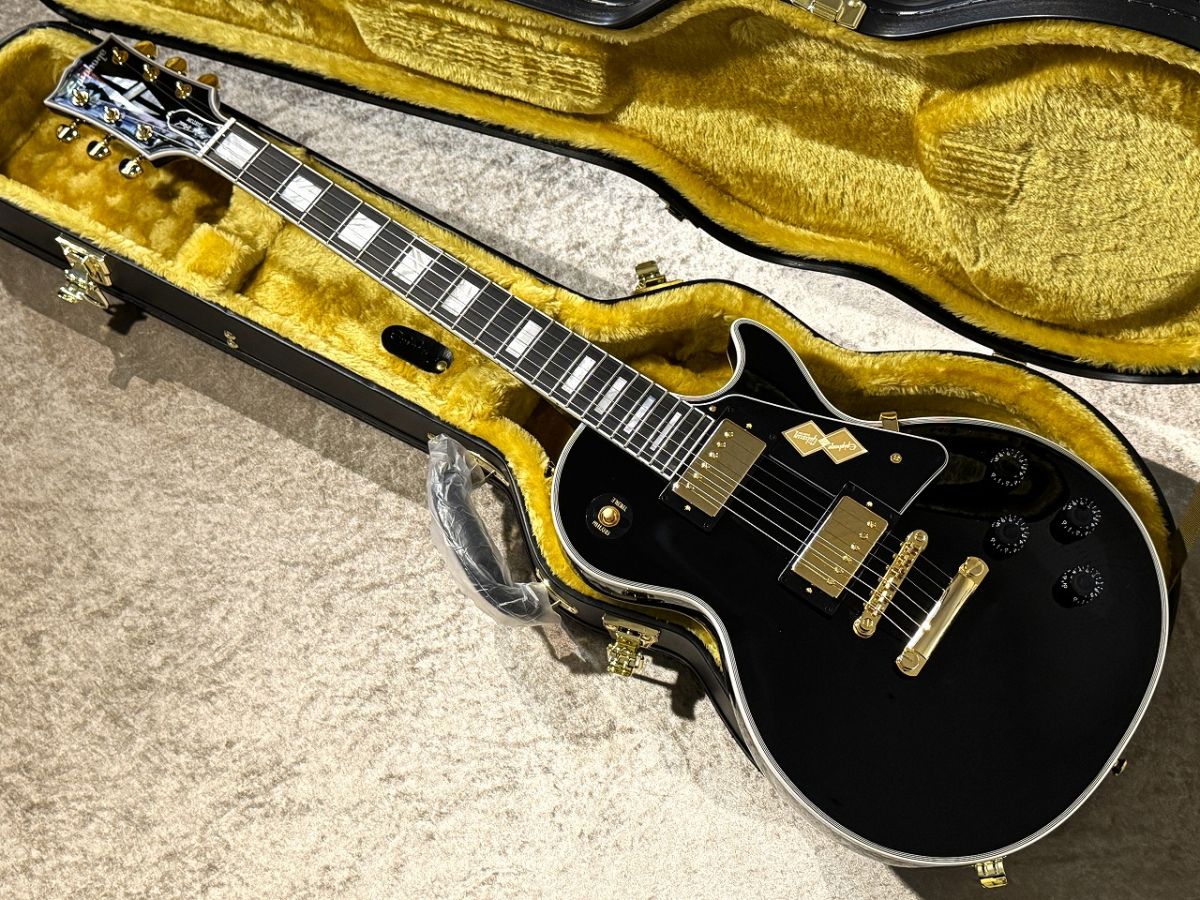 ギター Inspired by Gibson Custom LesPaul Custom Inspired by Gibson Custom Les Paul Custom ~Ebony