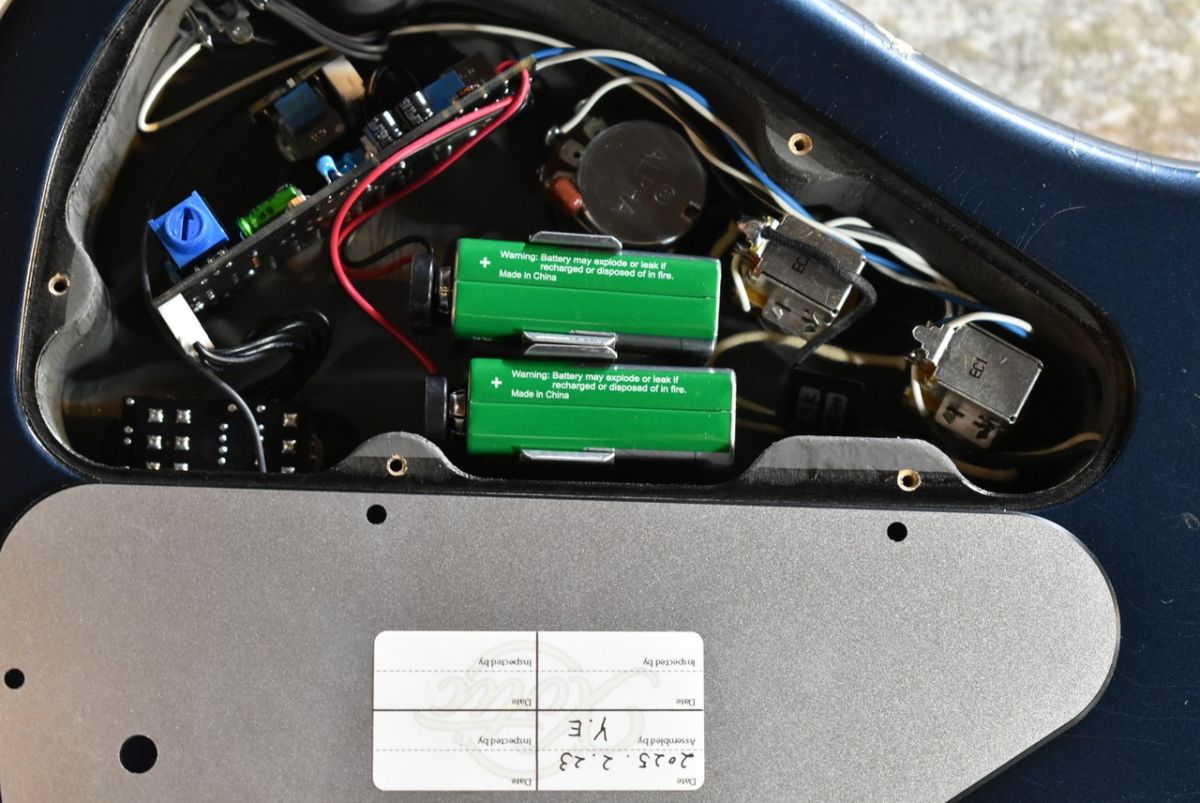 XJ-1T 5st M-Blue Lacquer M-Aged-Alder RM-Neck R-FB #3208