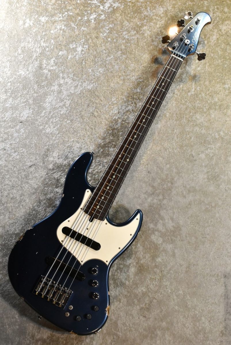 XJ-1T 5st M-Blue Lacquer M-Aged-Alder RM-Neck R-FB #3208