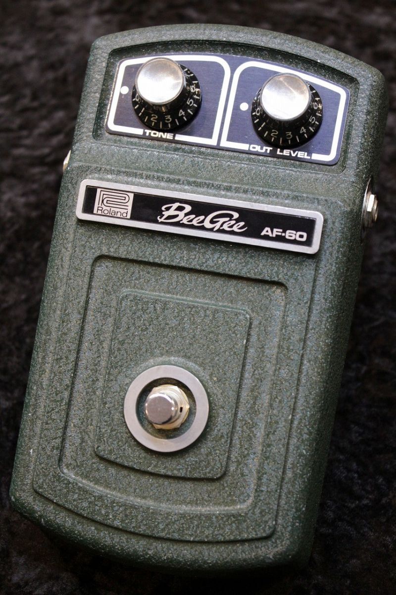 ローランド　ビンテージ　ファズ　BeeGee AF60 ROLAND AF-60 BEE GEE FUZZ PEDAL AUDIO SAMPLE in HD - YouTube