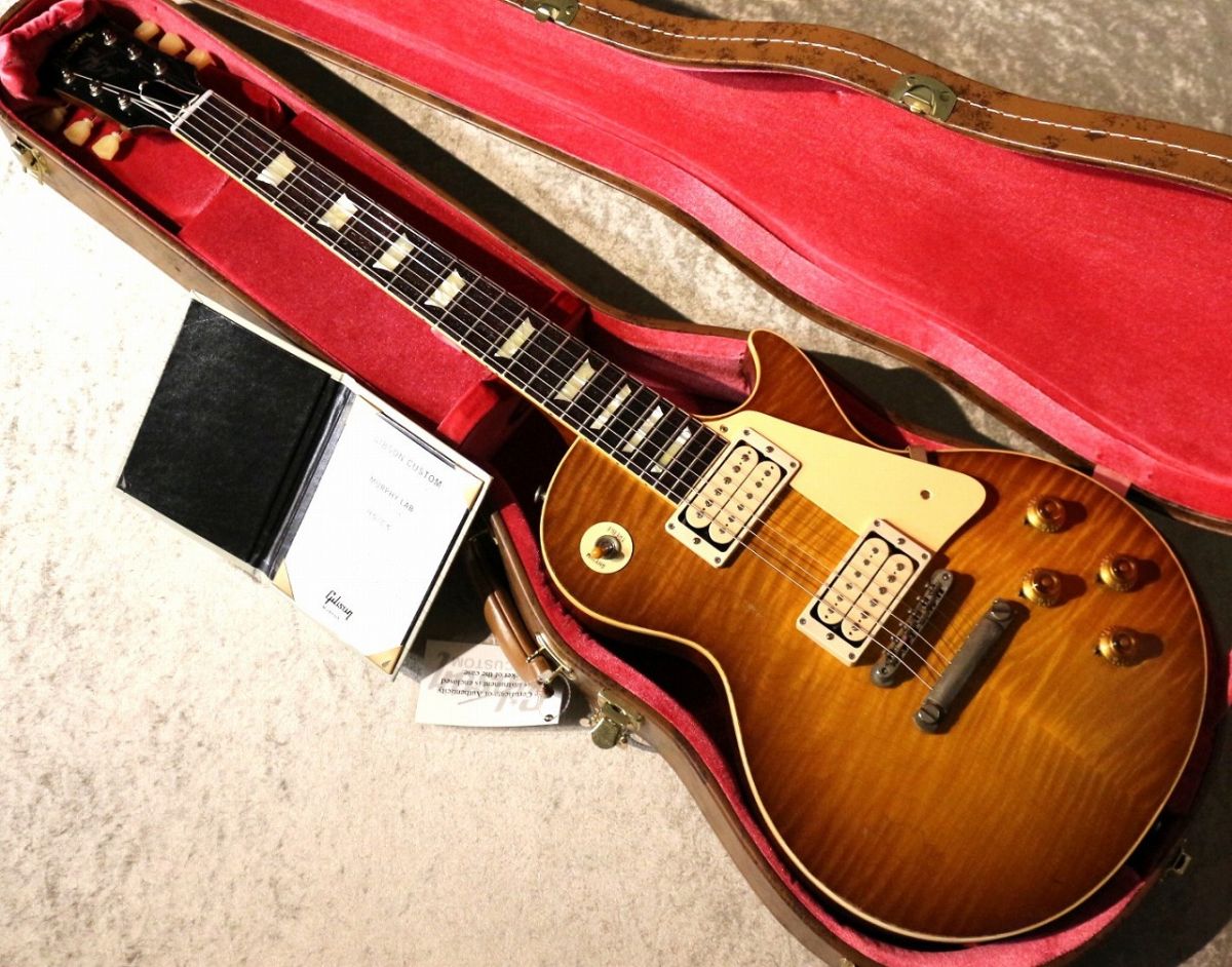 PSL Murphy Lab 1959 Les Paul Standard Light Aged ~Golden Poppy