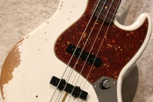 1961 Jazz Bass Heavy Relic -Aged Olympic White- | 【クロサワ楽器店