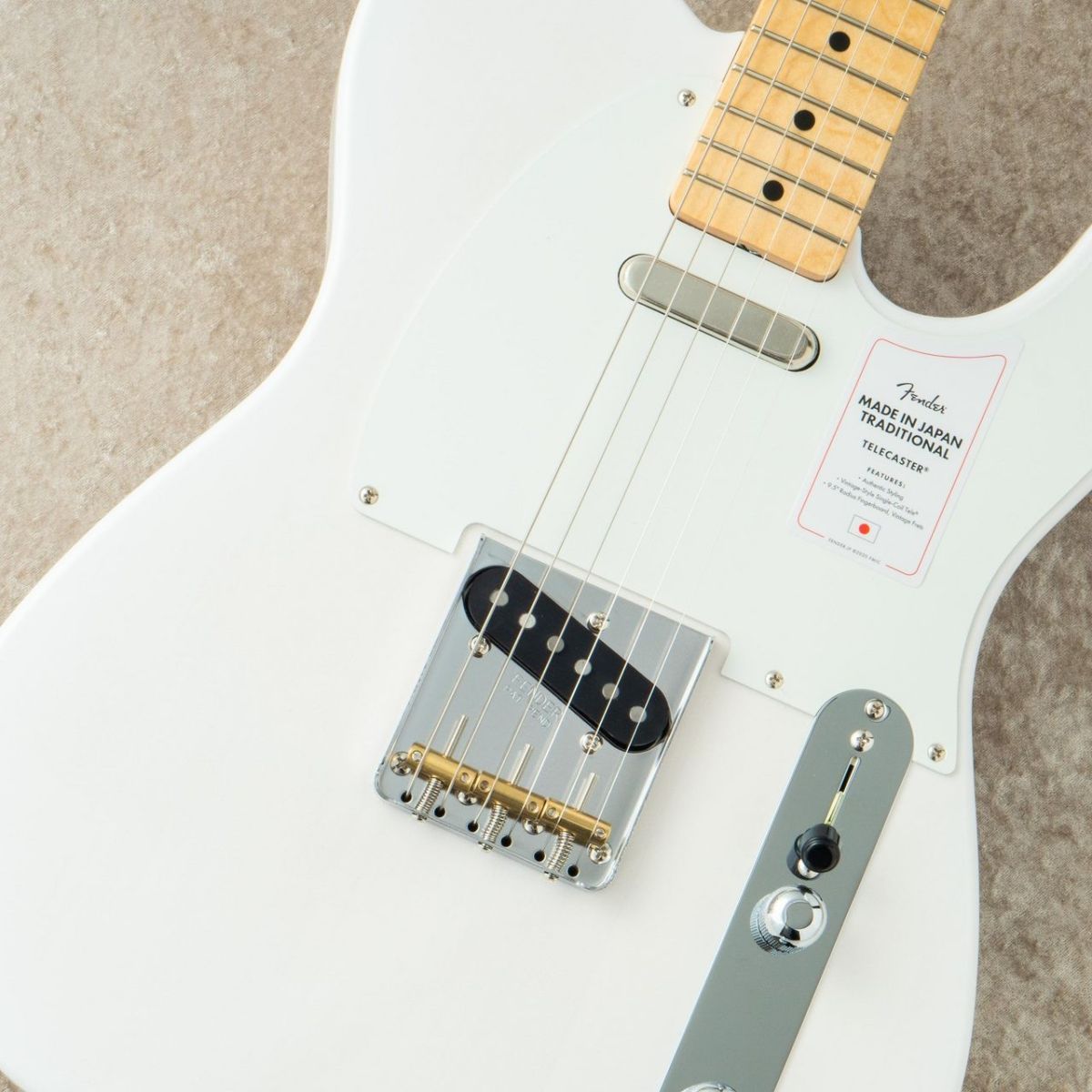 Made in Japan Traditional II 50s Telecaster -White Blonde