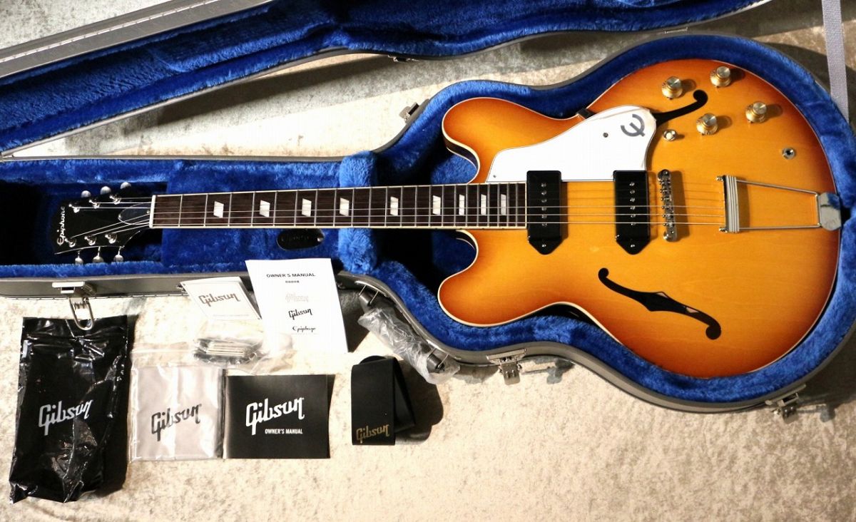 エピフォンカジノ Epiphone / Casino Worn Sunrise Orange [Exclusive Model