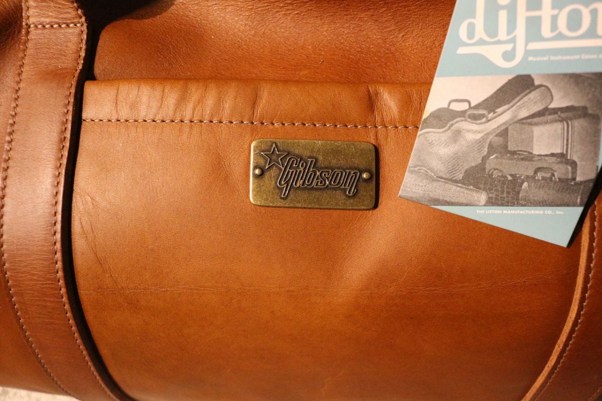 Lifton Leather Duffle Bag, Brown | 【クロサワ楽器店オンライン