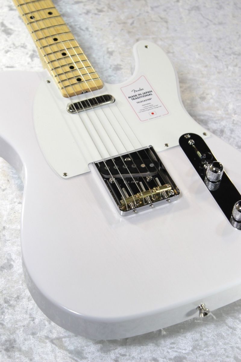 Made in Japan Traditional 50s Telecaster White Blonde