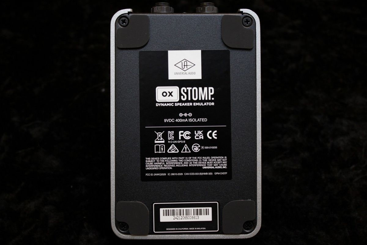 UAFX OX Stomp Dynamic Speaker Emulator | 【クロサワ楽器店