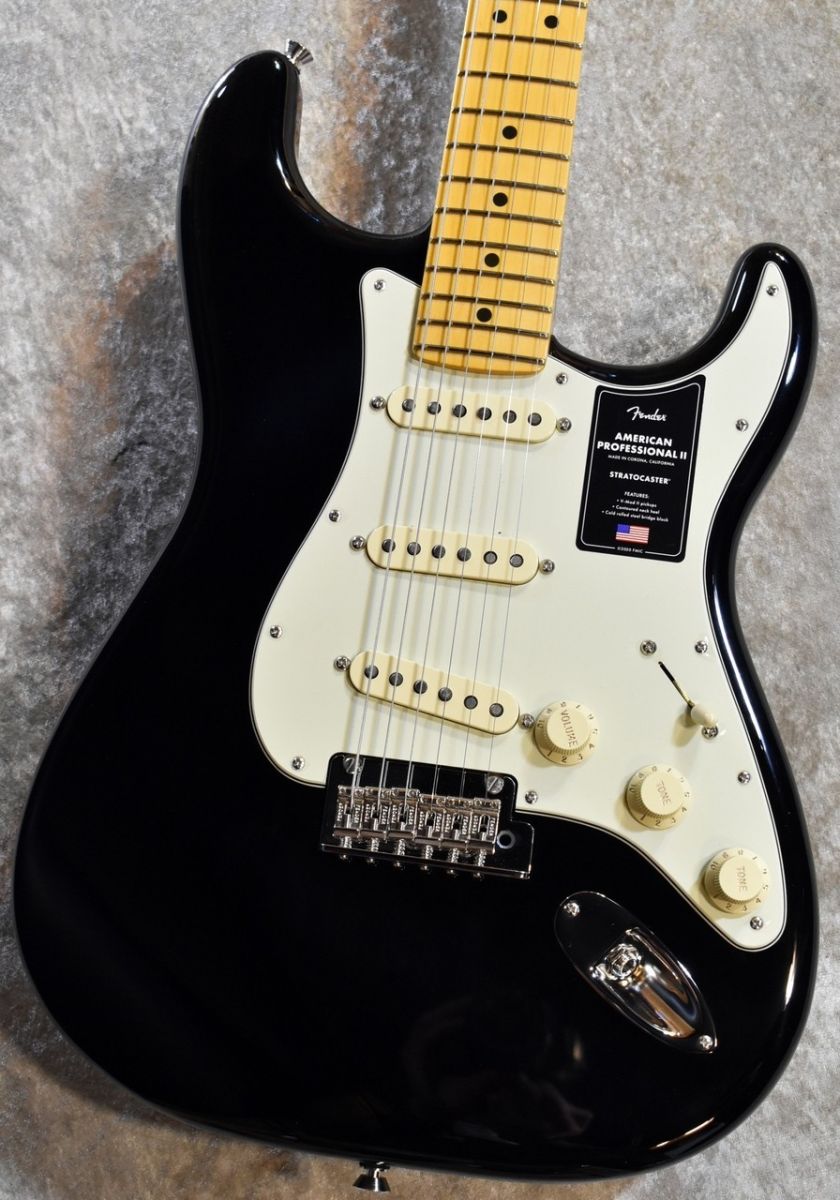 AMERICAN PROFESSIONAL II STRATOCASTER Black #US24048525