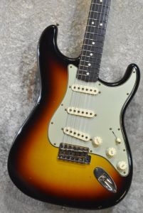 Fender Custom Shop LTD 1963 Stratocaster J.Relic Bleached 3TS CZ584059 【漆黒指板】