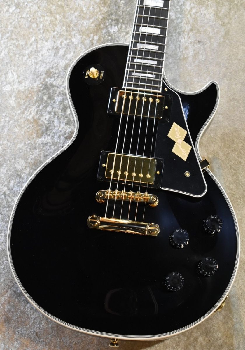 Black Les Paul Customエレキギター Amazon.com: Gibson Les Paul Custom Electric Guitar, Ebony