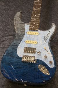 SSHのエレキギター Saito Guitars S-622CSL/SSH (Sonic Blue) -Left Hand- - 谷口楽器