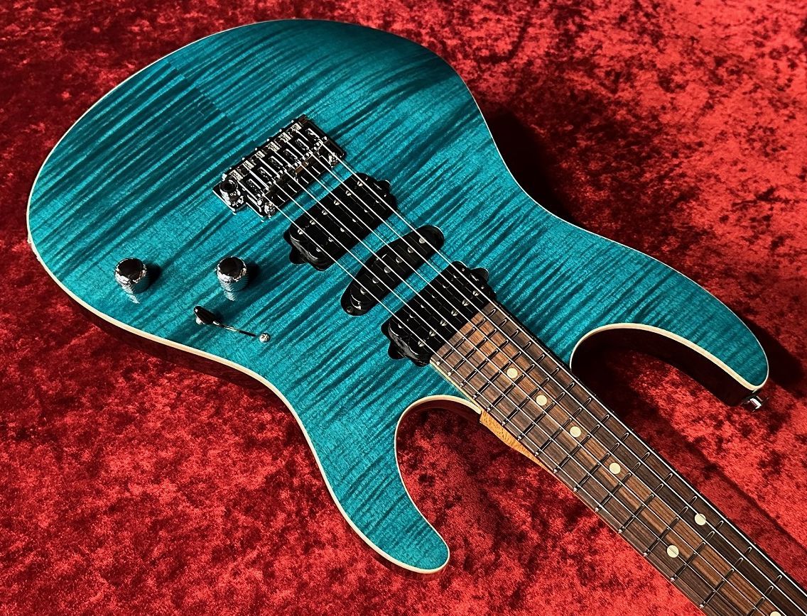 ギター suhr JE-Line Modern Plus Suhr サー JE-Line Modern Plus MH Trans Teal MADE IN U.S.A.
