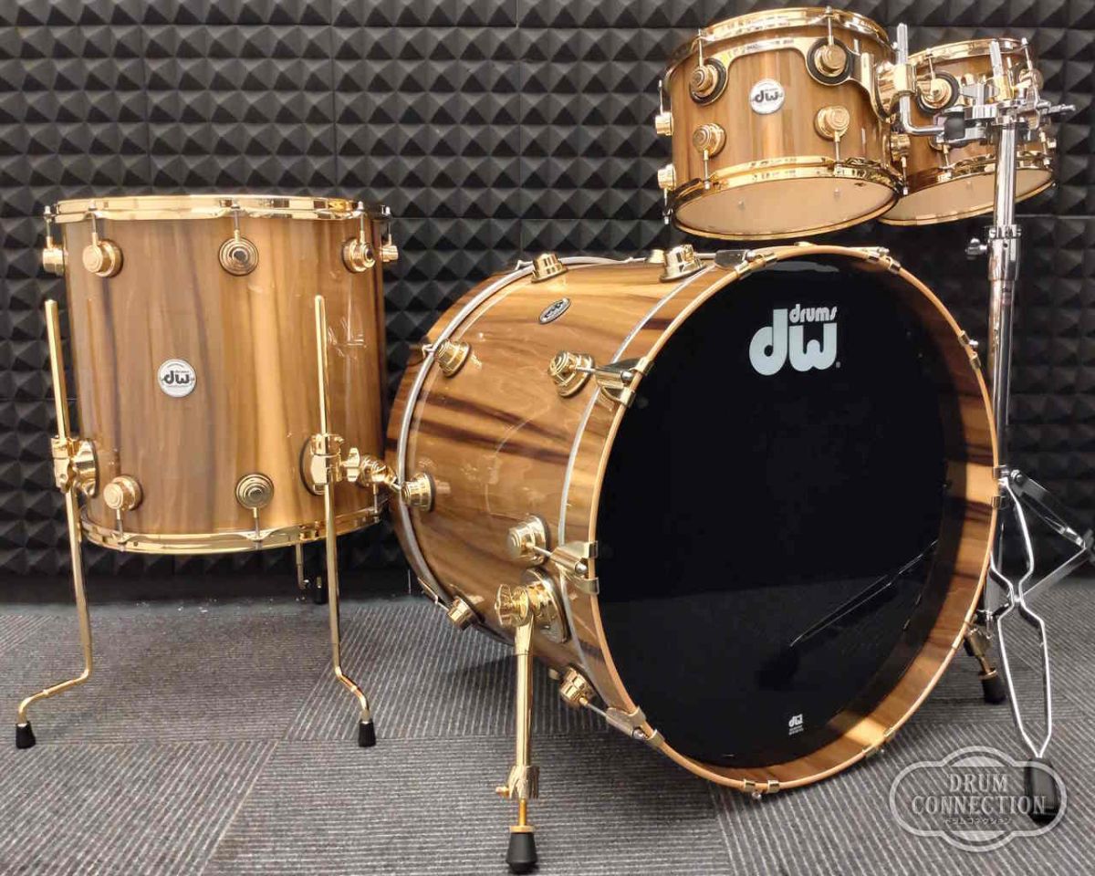 Collector's Pure Maple 4pcs Kit - Exotic Wood Finish