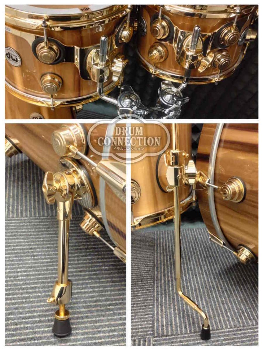 Collector's Pure Maple 4pcs Kit - Exotic Wood Finish