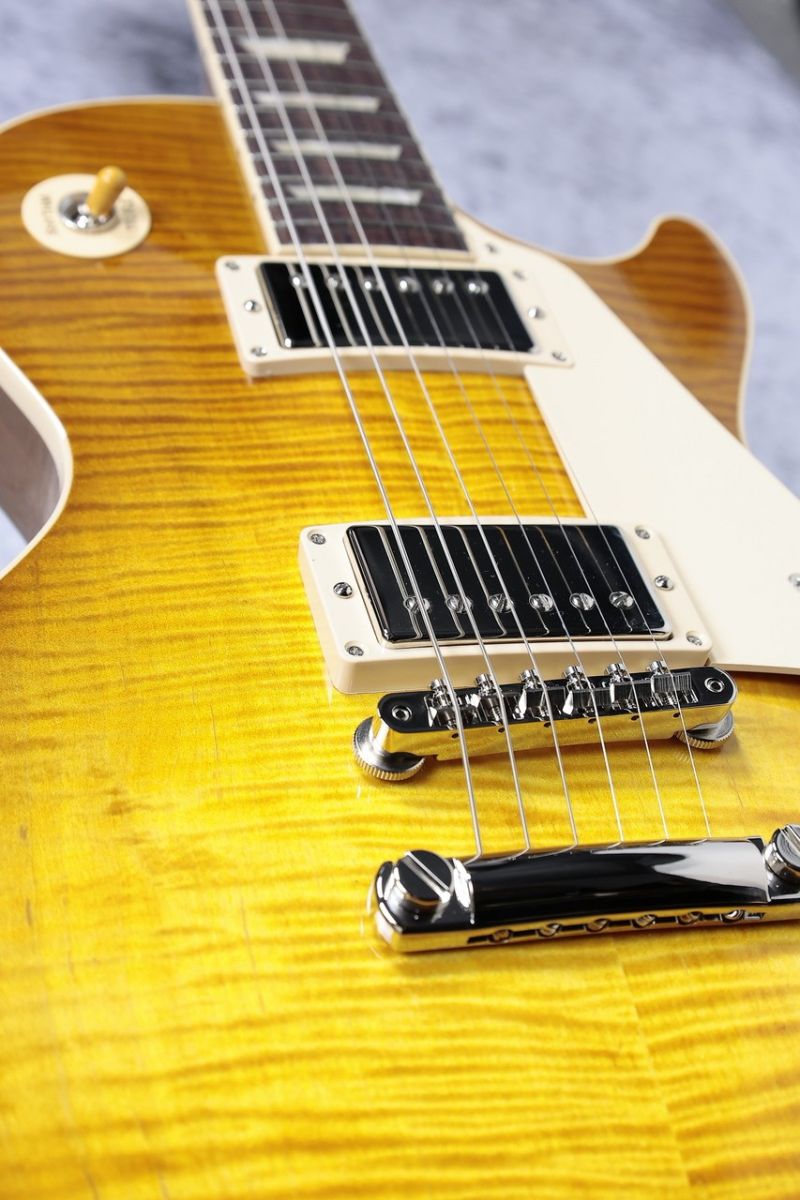 なんでも鑑定団よりも驚き！ AAA '60s Standard Paul Les Figured Burst Lemon Honey Top ゴルフバッグ・キャディバッグ
