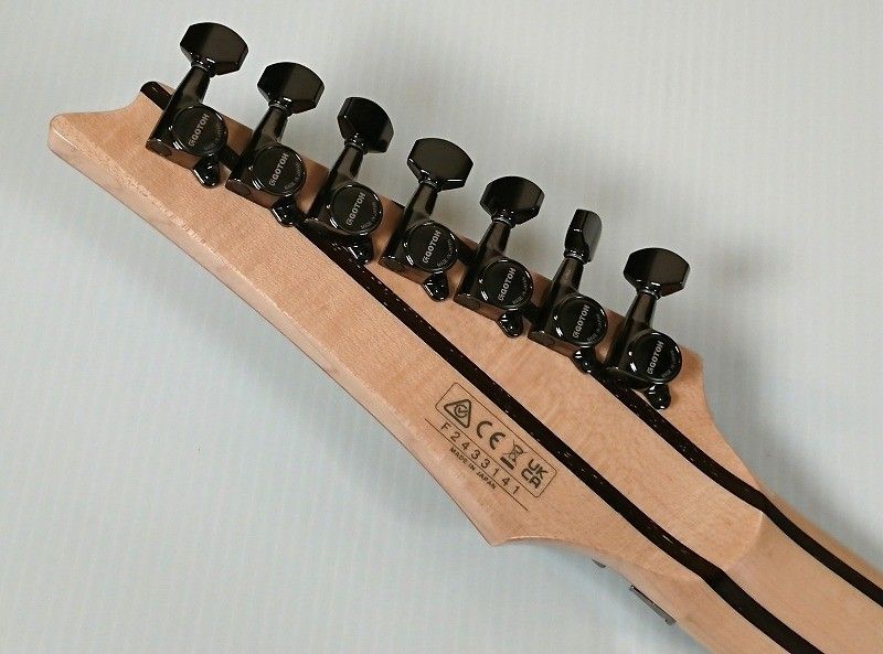 久々の入荷!】【日本製7弦】【Ibanez j.custom】RG8527 -Black Rutile