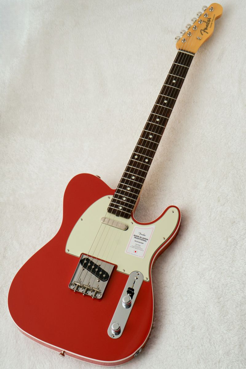 Made in Japan Traditional II 60s Custom Telecaster Fiesta Red