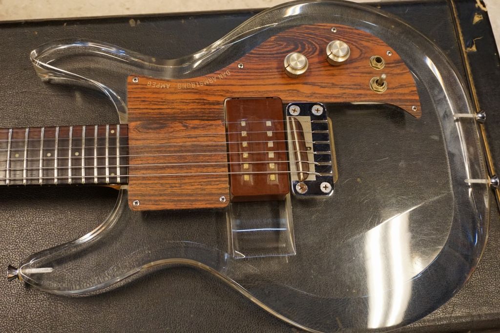 ダンアームストロング ギター 綺麗です Dan Armstrong・Ampeg '70 Lucite Guitar - クリアー - ハイパー